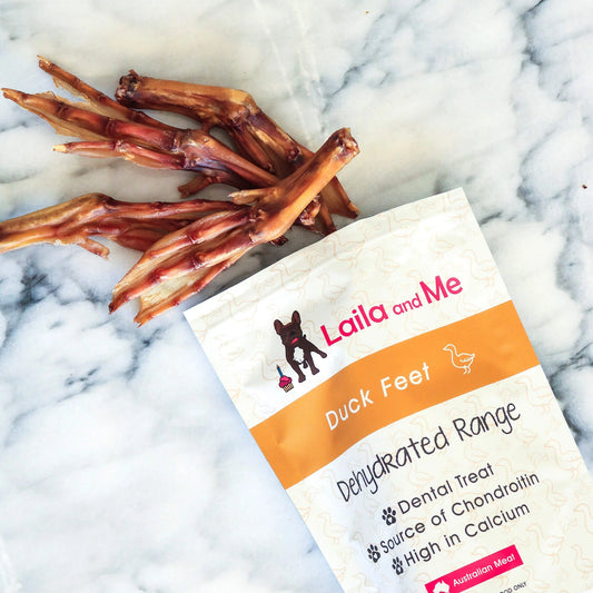 Dehydrated Duck Feet (x12 Feet) | Laila & Me