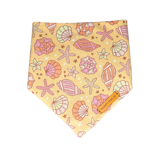 "Corals & Conches" Pet bandana
