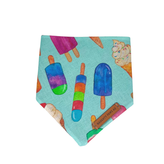 "Pup-sicle" Pet bandana