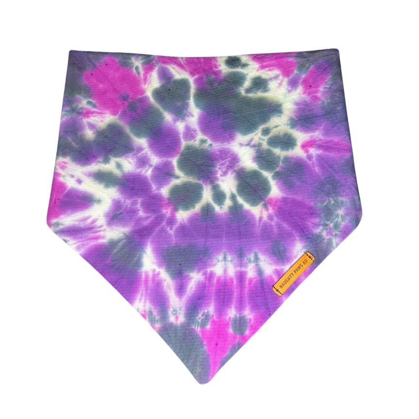 "Blackcurrant" L Pet Bandana | 33/45