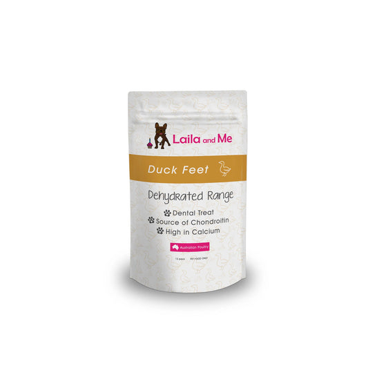 Dehydrated Duck Feet (x12 Feet) | Laila & Me