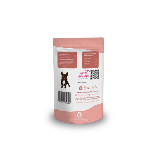 Freeze Dried Raw Australian Salmon Bellies 60g | Laila & Me