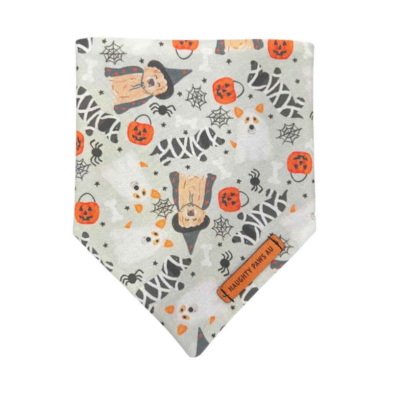 "Tricks & Treats" Pet bandana