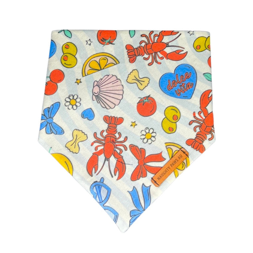 "Dolce Vita" Pet bandana