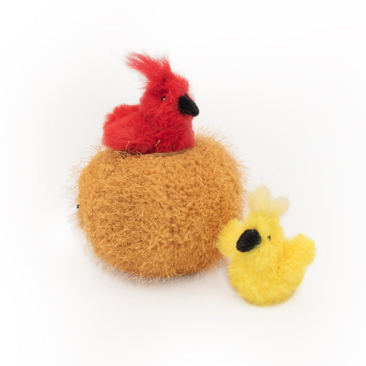 Zippy Paws : ZippyClaws Burrow Cat Toy - Birds in Nest