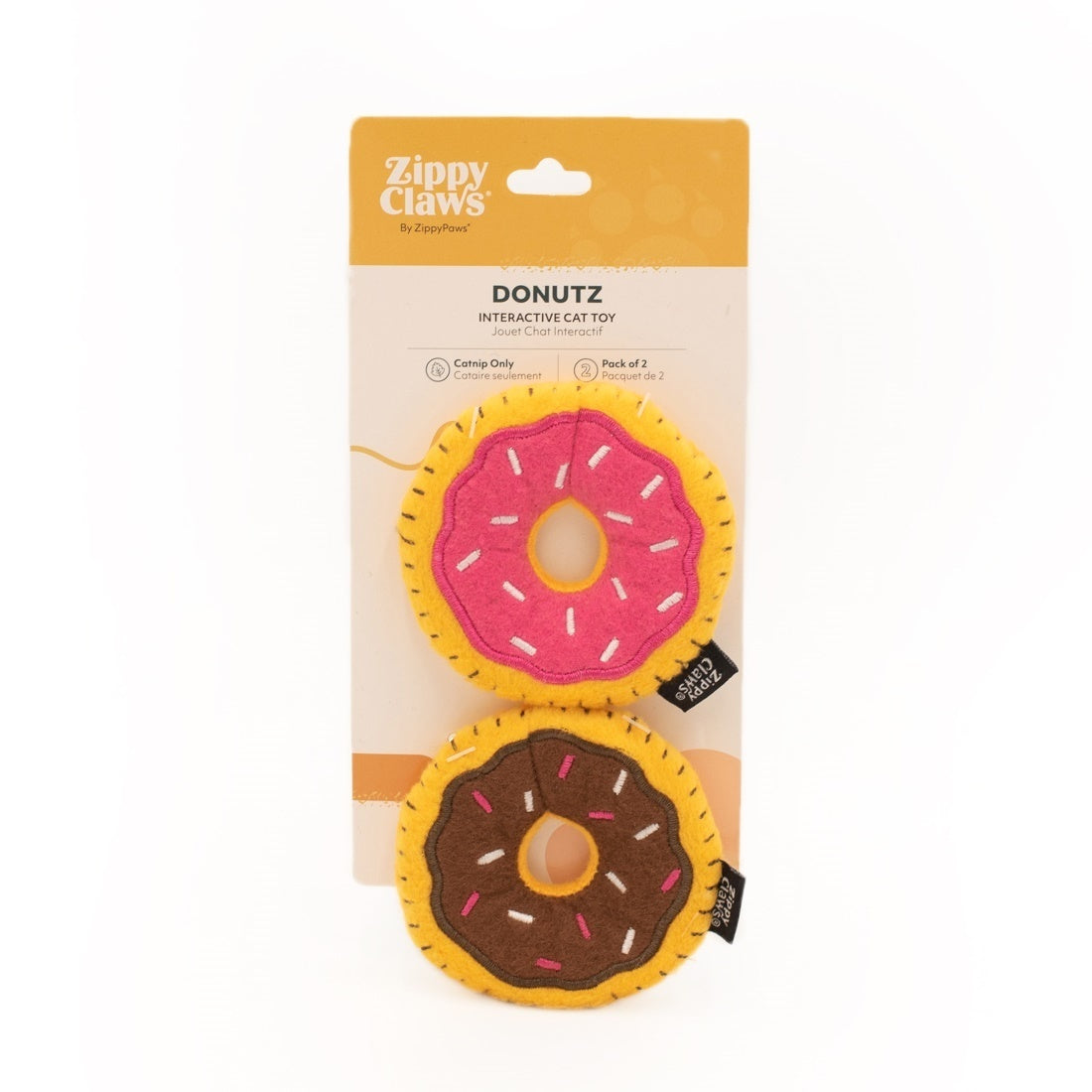Zippy Paws : ZippyClaws Donutz Cat Toy 2-Pack
