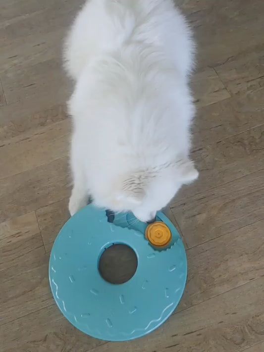 Zippy Paws SmartyPaws Puzzler Interactive Dog Toy - Donut Slider